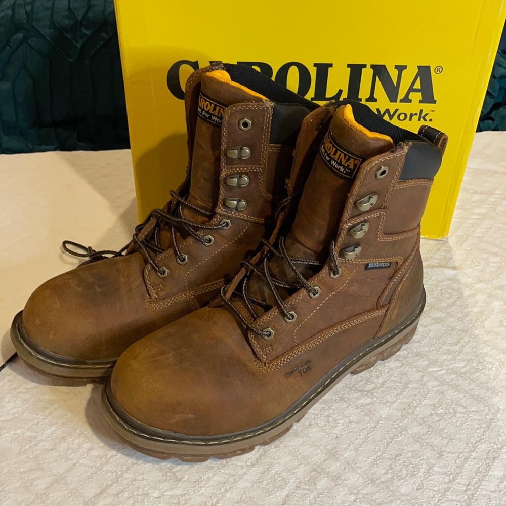 Carolina Waterproof  Steel Toe Work boot 111/2 D